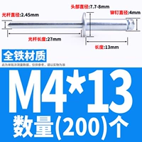 Iron M4*13 (200)