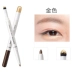 Hàn Quốc chính hãng The Saem tươi hai đầu bóng mắt bút nằm tằm bút cao bóng dính trang điểm mắt ngọc trai trắng tự nhiên - Bóng mắt Bóng mắt