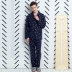 Fen Teng mới mùa xuân và mùa thu đồ ngủ nam cotton dài tay nam cardigan nhà dịch vụ mùa thu cotton kích thước lớn phù hợp với giới trẻ pijama nam cao cấp Nam giới