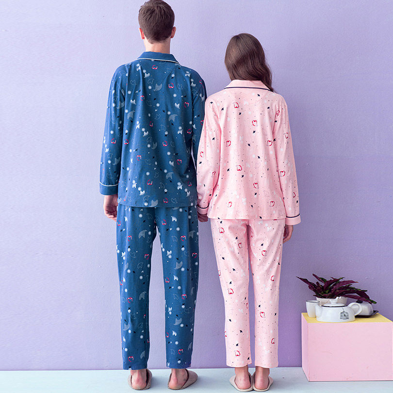 Pyjama mixte en Coton à manches longues - Ref 3004476 Image 3