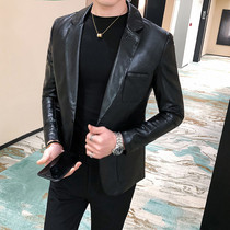Small Suit Mens Fall Han Edition Young Handsome Piste Pissuit Hair Stylist Sashimi Casual Yuppie Jacket Trendy Night Field