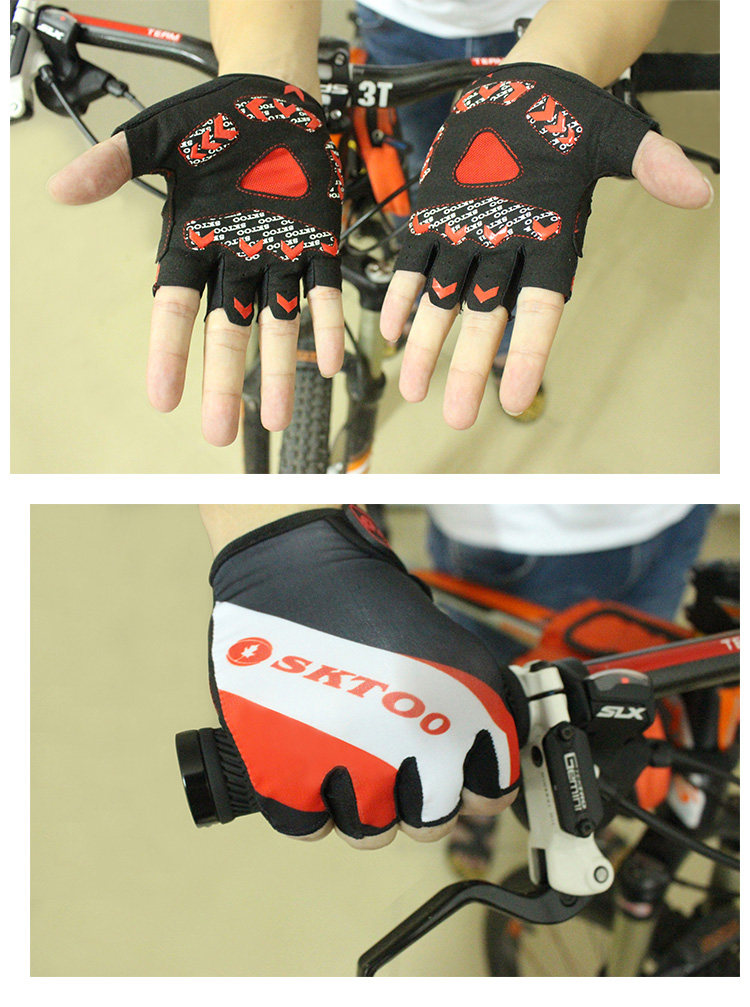 Gants pour vélo mixte SKTOO - Ref 2241629 Image 16