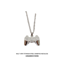 MULT titanium steel classic gamepad necklace for men and women couples trend Joker necklace