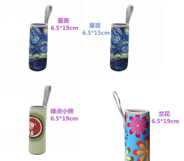 Bộ ly cách nhiệt Universal 350 500ml Cup Cup có dây buộc Tied Cup cách nhiệt chống rơi binh dung nuoc