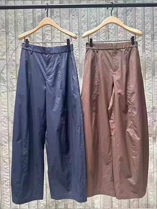 Mo Genuine Scimitar Pants 2026 Autumn New Product Crisp Polyester-Cotton Mid-Waist Tailored Workwear Wide-Leg Pants Mbf3Pat002 Mo Genuine Scimitar Pants 2026 Autumn New Product Crisp Polyester-Cotton Mid-Waist Tailored Workwear Wide-Leg Pants Mbf3Pat002