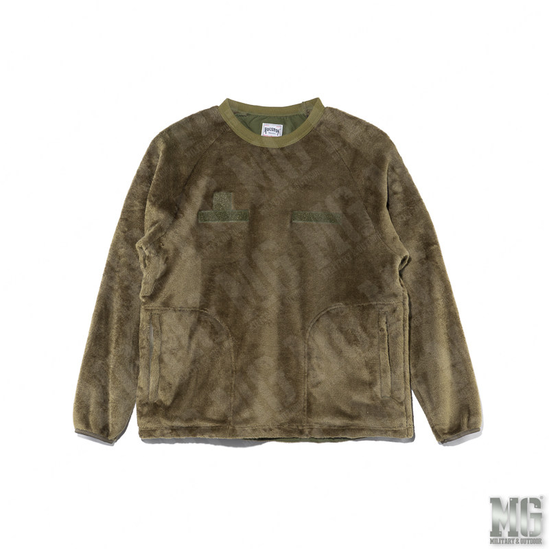 Japan Houston BOA plush cardiovert warm blouse hooded sweatshirt outdoor stylish round-collar sports jersey