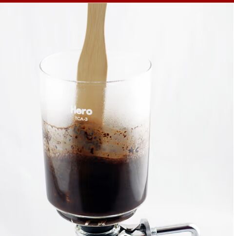 Hero Wood Stir Bar Phương pháp Press Pot Siphon Pot Brew Coffee Coffee Stir Bar Bar Siphon Pot Phụ kiện khuấy thìa - Cà phê ly uống cafe độc đáo