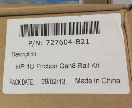 HPE HP HP DL320E GEN8 320P G8 320G8 rail server slide rail 727604-B21-Taobao