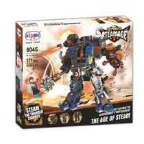 Vile Compatible Lego Assembly Building Blocks Children Puzzle Toys Steam Age Series Steam Protectorate 8045