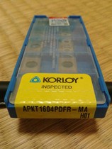 KORLOY KLOY APKT1135 1604PDFR-MA H01 Turning and milling inserts for copper and aluminum