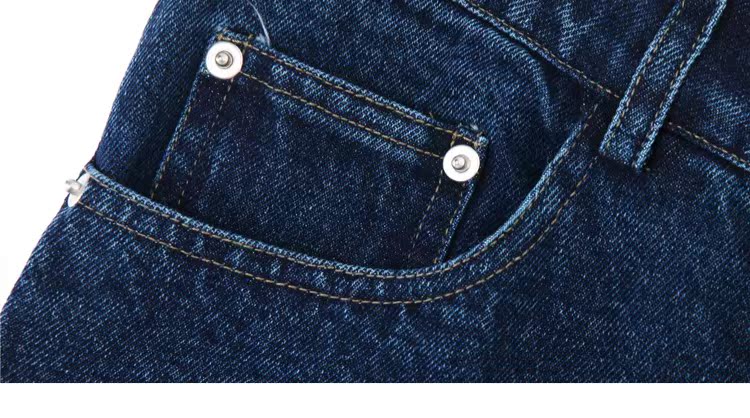 Ông Fang inch mùa thu thả lỏng phiên bản Hàn Quốc tự tu không thường xuyên giặt chín điểm quần jean nam thường quần ngố nam