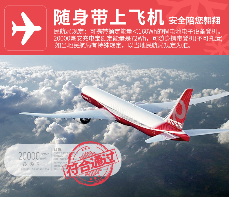 Yu Bo sạc kho báu 20.000 mA siêu mỏng dung lượng cao điện thoại thông minh dẫn hiển thị chính hãng điện thoại di động phổ thông - Ngân hàng điện thoại di động sạc dự phòng 40000mah