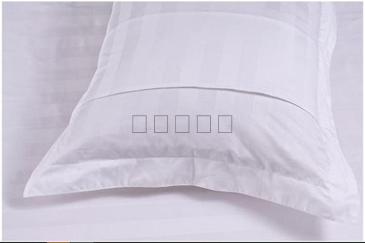 Khách sạn khách sạn bộ đồ giường bông trắng bông gối mã hóa dày satin đặc biệt pillowcase giải phóng mặt bằng