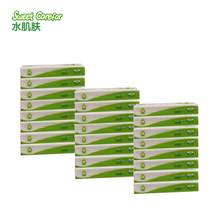 Water Skin Aloe Moisturizing Paper Moisturizing Paper Baby Wipes Kleenex Paper Hollow Pumping Paper 180 24 Pack