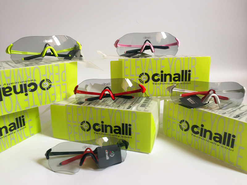 Cinalli riding glasses running marathon NXT transparent color changing lenses sports running all-weather sunglasses