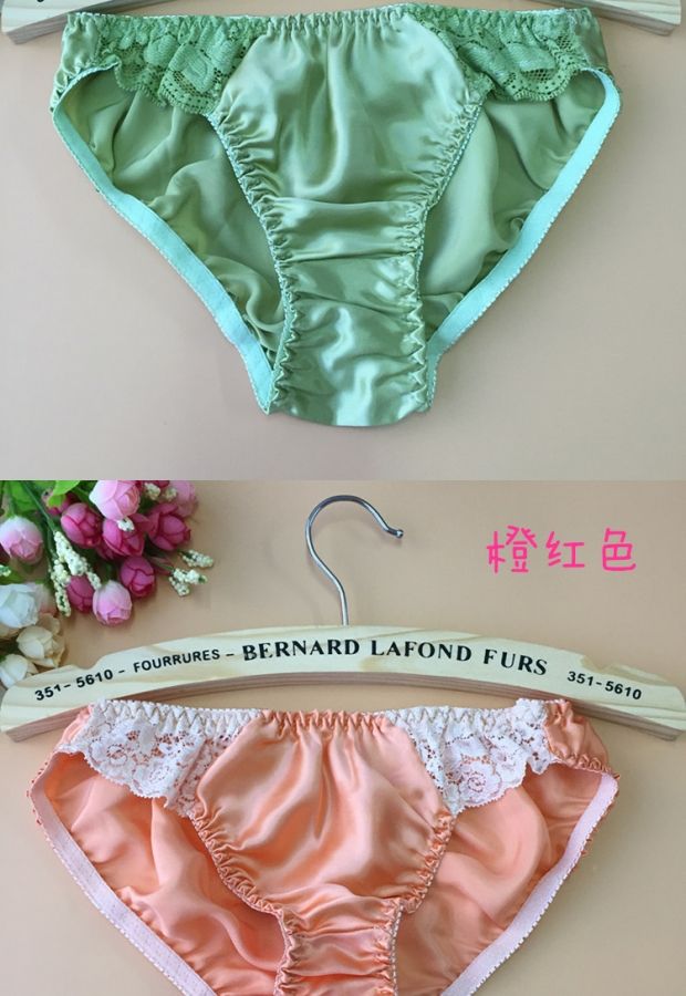 Lụa tơ tằm nữ tóm tắt lụa lụa đồ lót phụ nữ ren quan lot