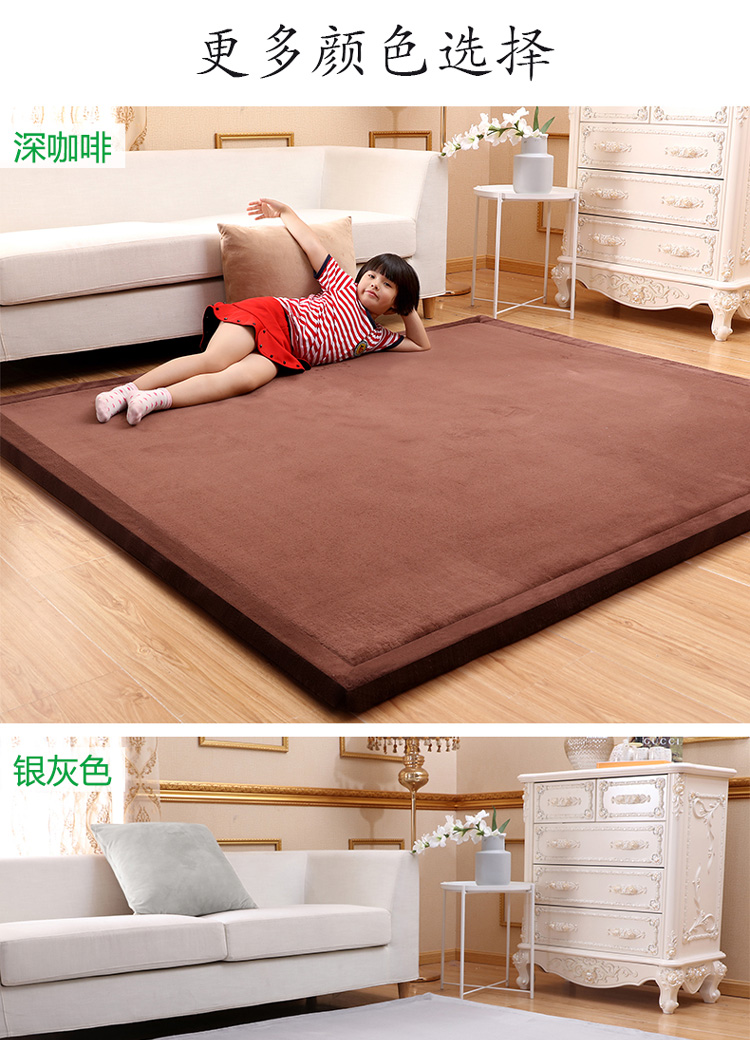 thảm tatami dày kang mat bò bé thả nệm sàn mat tùy chỉnh kháng đệm nghiền phòng sàn đầy đủ các cửa hàng - Thảm sàn thảm nhựa trải sàn