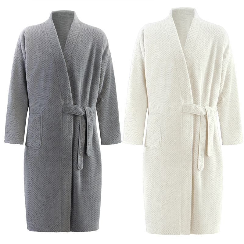 Quick-Drying, Oversized Bathrobe and Sleepwear for Men and Women, New Style, More Absorbent Than Pure Cotton, Wearable Bath Towel, Long-Sleeved Pajamas for Home Use