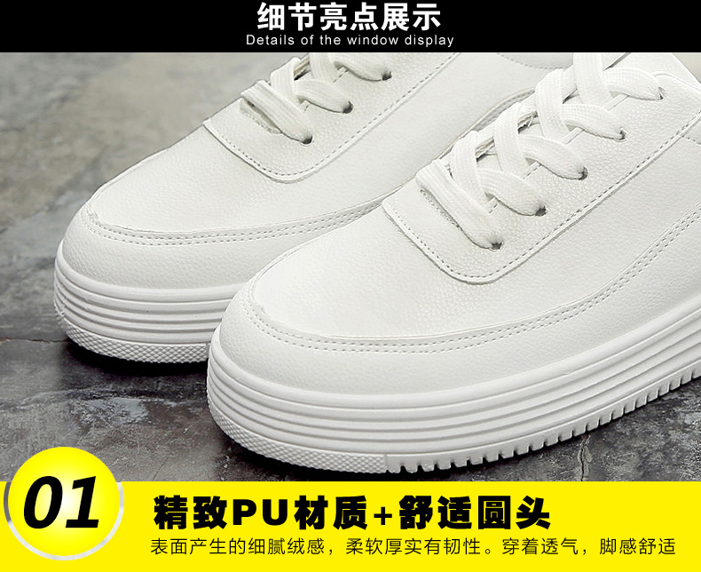 Giày đế dày có đế dày Muffin nữ phiên bản Hàn Quốc 2018 xuân mới giầy converse nữ