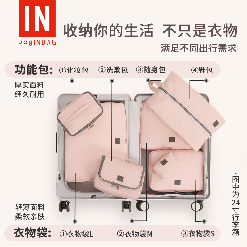 Travel Collection Bag Suitcase Clothes Containing waterproof lingerie clothing Clothing Bouquet Touristy Packing Briefs Finishing Bag-Taobao