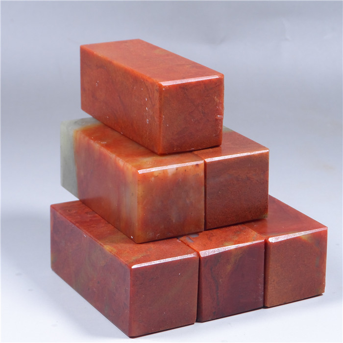 Golden Shi Keshan Saffron Specifications 2x5 Zhejiang Red Stamp Flat Seal with Shanghai Practice Code