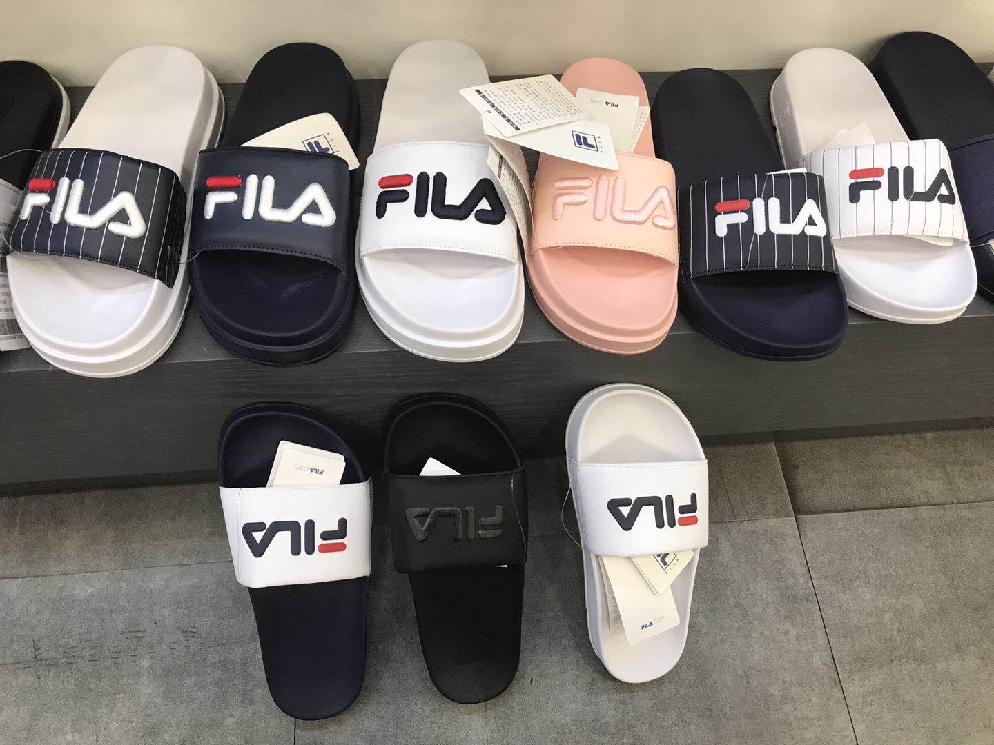 fila korea slipper