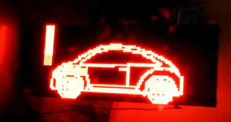 双面防水 吊挂LED显示屏 节能玫瑰 U盘设置 成