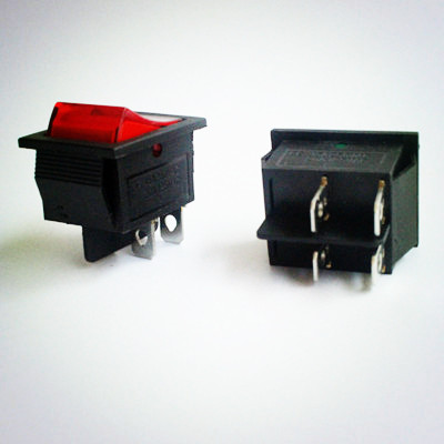 New original KCD4 = KCD7 Four-pin rocker switch High power switch Power switch Rocker switch