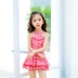 Áo tắm trẻ em mới cho bé gái Hàn Quốc áo tắm một mảnh lớn, vừa và nhỏ Bộ đồ bơi một mảnh dễ thương