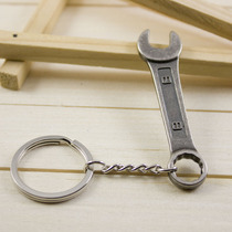 Mini Wrench Model Small Pendant Creative Cute Imitation Tool Series Keychain Small Jewelry Metal Alloy