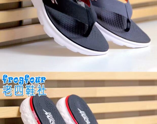 Old bốn câu lạc bộ giày Skechers Skechers đệm đàn hồi cao Dép thể thao Velcro 54262 / BKW 54256 dép nike jordan