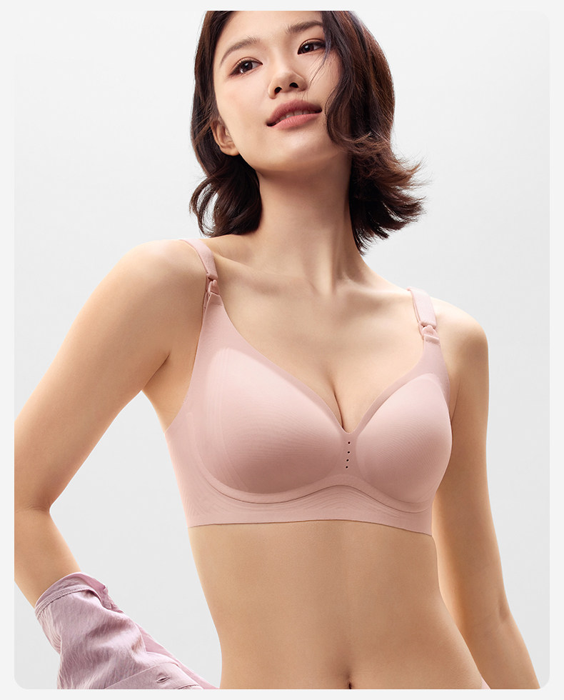 十月结晶6D零感反重力孕妇文胸产后哺乳胸罩薄透气大码防下垂内衣 — 30