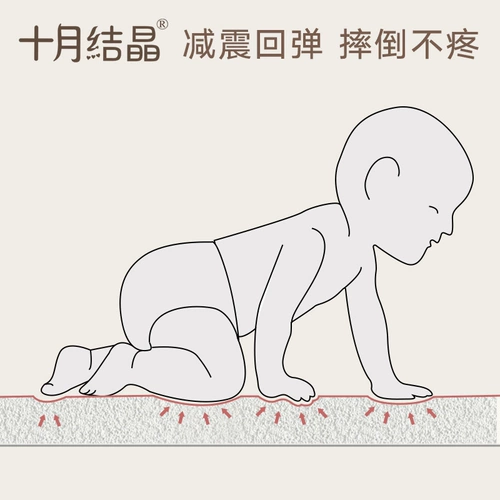 Складной игровой коврик без запаха для ползания, предпродажа, увеличенная толщина