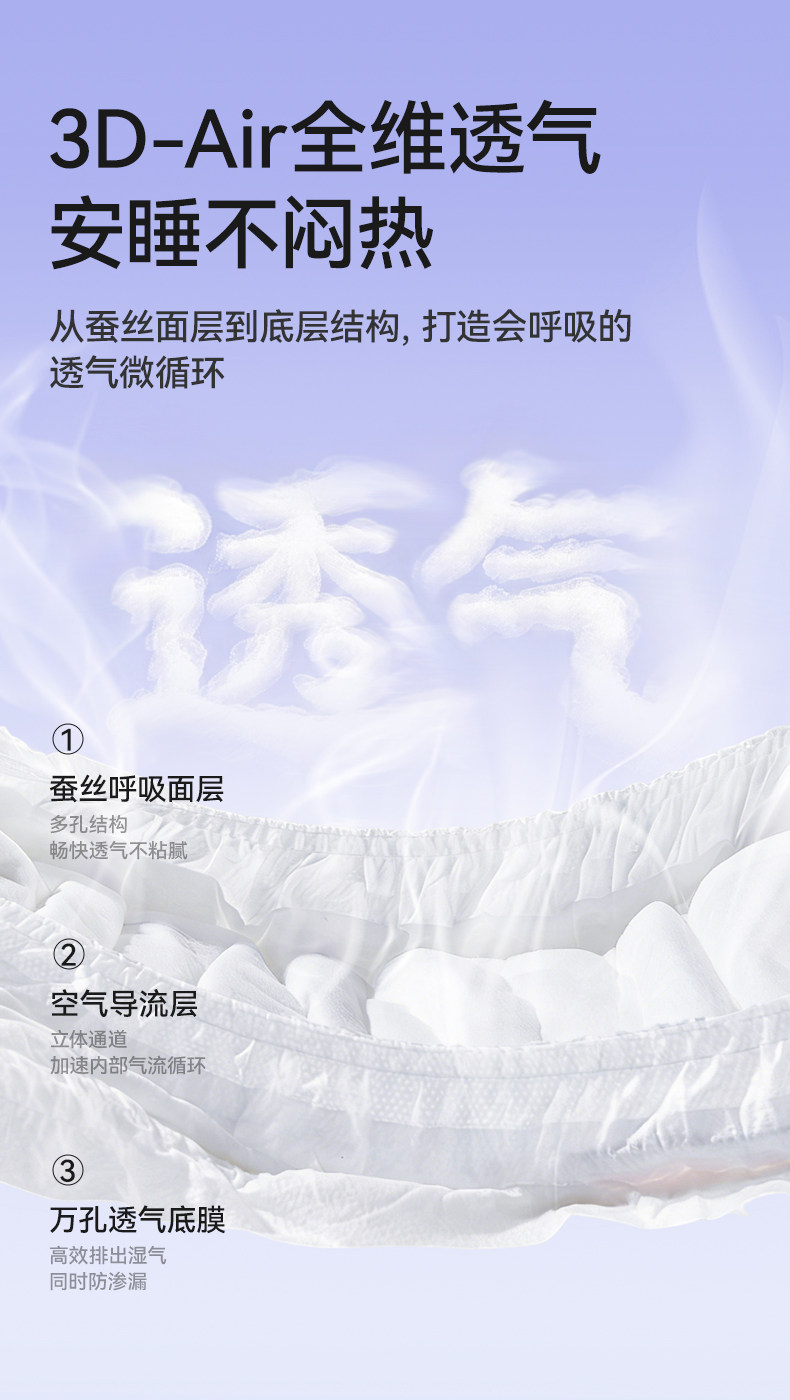 十月结晶安心裤产妇安睡裤女经期防漏卫生巾姨妈巾拉拉安全舒睡裤 — 11