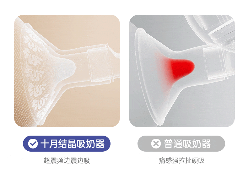老爸抽检丨十月结晶P3双边吸奶器电动全自动无痛免手扶静音集乳器 — 33