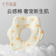 October crystal baby gauze bib cotton waterproof salva towel anti-vomiting newborn food pocket