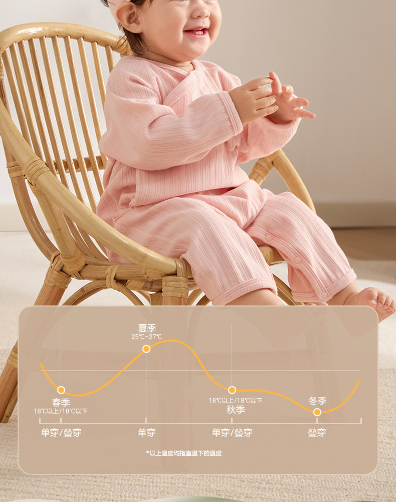 【119元/任选3件】十月结晶四季婴儿衣服连体衣宝宝哈衣外出衣服 — 41