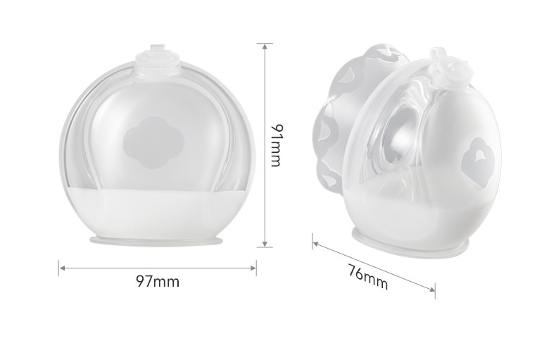 十月结晶集奶器母乳收集手动免手扶吸奶器孕妇漏奶接奶防溢集乳器 — 22
