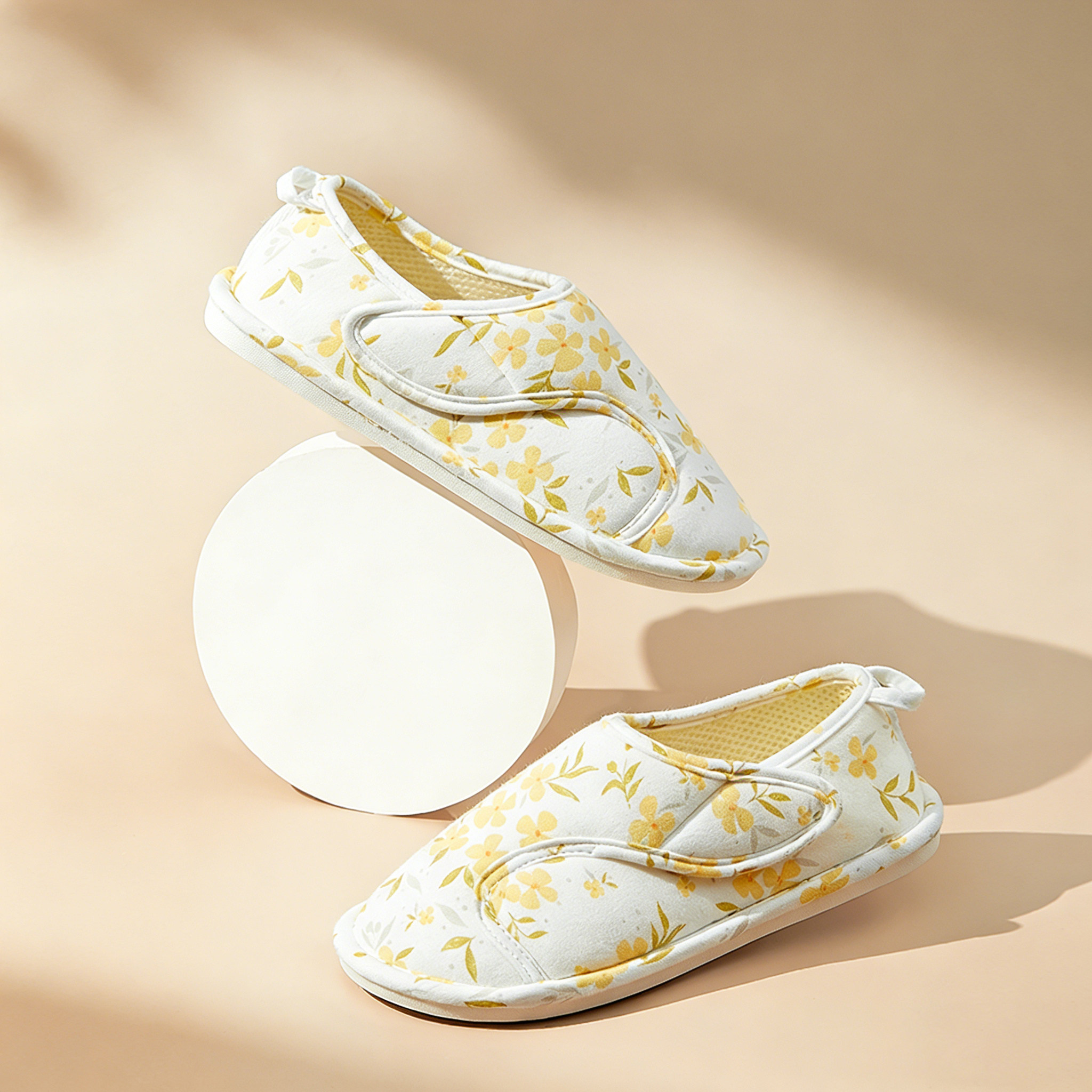 十月结晶月子鞋产后包跟拖鞋软底防滑孕妇鞋室内坐月子鞋子春季款