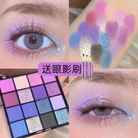 Синяя трехэтапная кисть