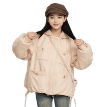 (Duck Selection) Down Jacket Womens 2023 Winter New Arrival Sweet Hooded Fashion Versatile Warm Jacket J