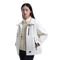 (Ice Shell Series 2 0) Duck Outdoor Jacket Down Jacket Same Style Two-piece Set Three-in-One Jacket J