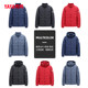 Duck Down Jacket Men's 2023 Winter New Thin Hooded Trendy Handsome Casual Short Jacket