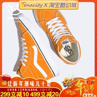 Spot Vans Vans Navy Blue Black Blue SK8-Hi Giày nam và nữ cao Giày vải VN0A38GEUKU giày the thao nam chính hãng