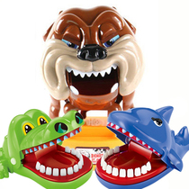 Red childrens toy bite crocodile bite fingers shark bite to reduce pressure and child tricky toys