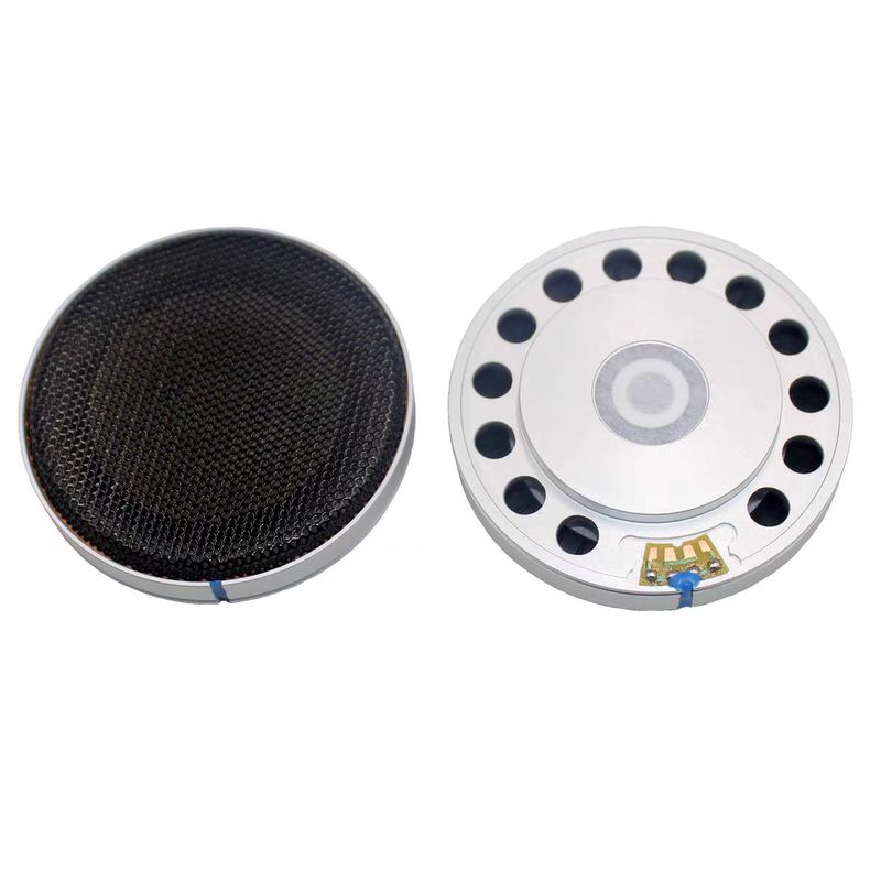 New 70mm Unit Silver Dual-Magnet Nanofiber Membrane Large Driver Over-Ear Headphone Speaker 2026