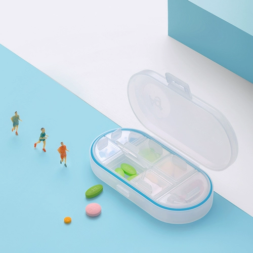 茶花 OU Punzi Pharmaceutical Box Portable Portable Geling Contain Box маленькая коробка маленькая коробка маленькая коробка маленькая коробка маленькая коробка