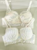Мягкое дышащее кружевное нижнее белье, поддерживающий бюстгальтер пуш-ап, бюстгальтер-топ