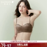 Невидимый топ без лямок, нескользящое нижнее белье, бюстгальтер без косточек, бюстгальтер пуш-ап, комплект