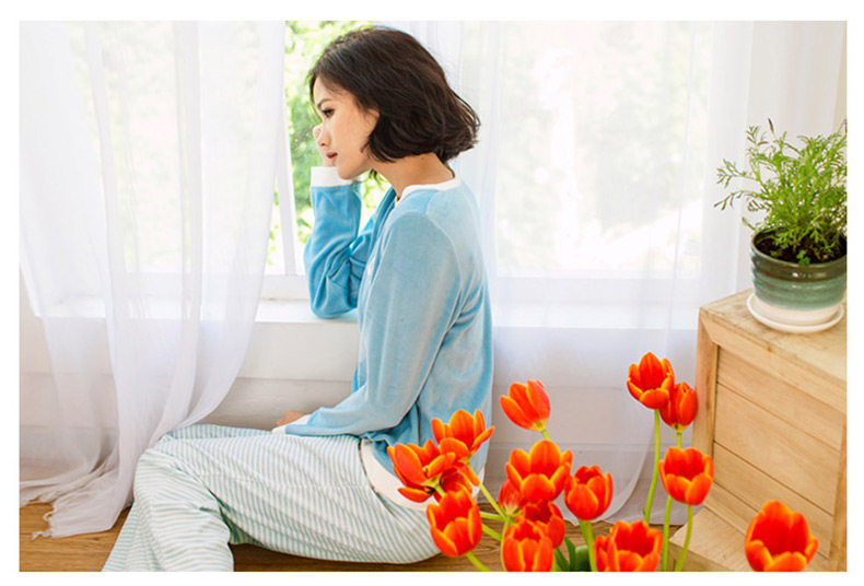 Pyjama pour femme GAINREEL    à manches longues - Ref 2991162 Image 7